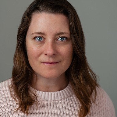 Professional AI headshot generated from a casual selfie — before